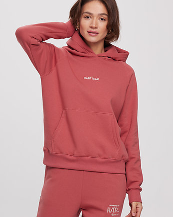 Bluza hoodie KOLLY Blush damska, HARP TEAM