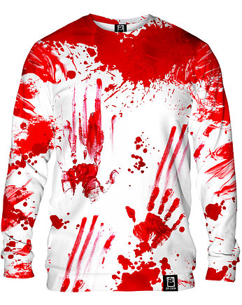 Bluza Bez Kaptura Męska DR.CROW Zombie White, DrCrow