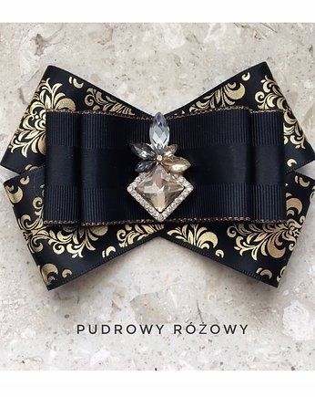 Brosza Glamour NEW, Pudrowy Różowy