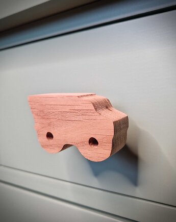 Drewniane gałki do mebli, z drewna, BUDOWA wywrotka, Drewniane dodatki