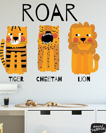 Dzikie koty, kotowate. Lew, tygrys i gepard, AdaAndIwo
