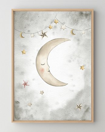 Plakat Półksiężyc P182, OSOBY - Prezent dla dziecka