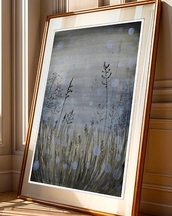 Oryginalna akwarela. Łąka 46x61, Malgorzata Domanska