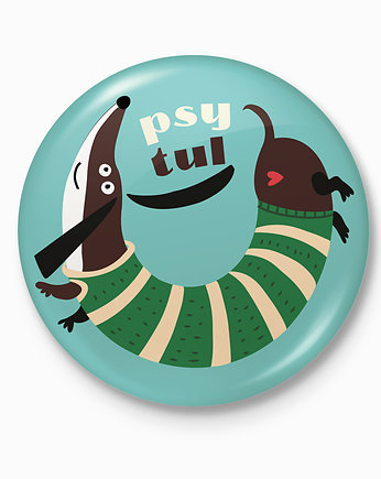 Psy tul- przypinka lub magnes, Ja Cię Broszę