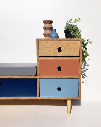 Szafka z siedziskiem LUCCA, Meblowomi