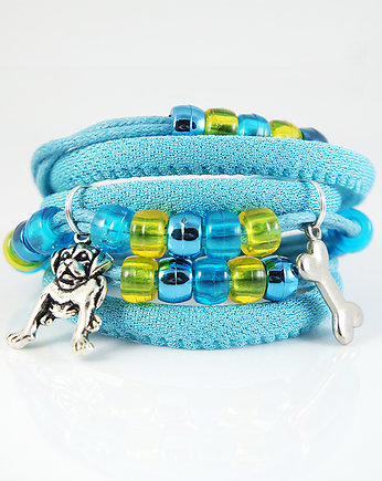 Bransoletka - Piesek, kostka - owijana, yenoo