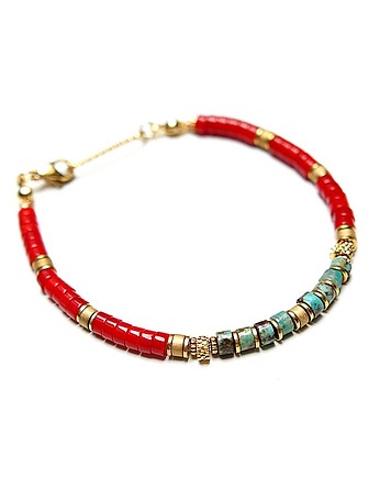 Koral vol. 7 /bransoletka/ 04.03.25w - Szlachetna kolekcja, KiKa pracownia