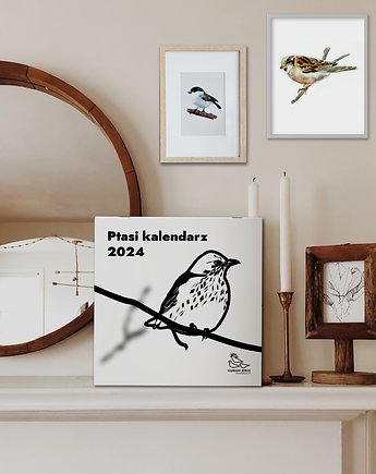 Ptasi kalendarz 2024 30x30 cm, Warsaw Birds