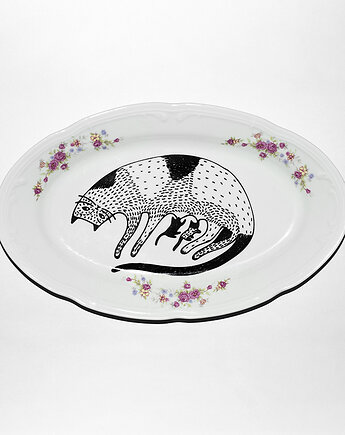 Półmisek - koty z Włocławka, EMPE artstudio