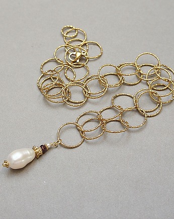 Pearl white chain /30.03.26/ - naszyjnik, KiKa pracownia