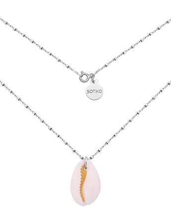 Srebrny naszyjnik z dużą muszelką, SOTHO
