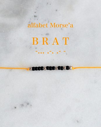 BRAT - bransoletka z alfabetem Morse'a, Le Boho Bleu