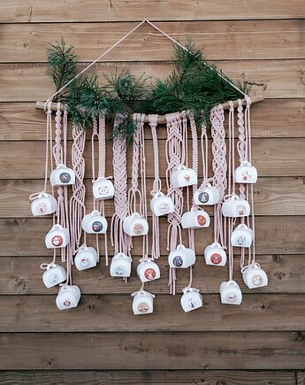 Kalendarz adwentowy dla dziewczynki, manufaktura_wadoshka