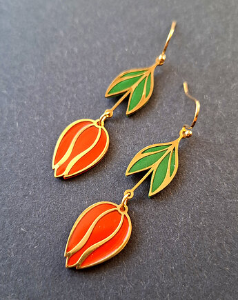 Kolczyki tulipany no3, Motywator Eweliny