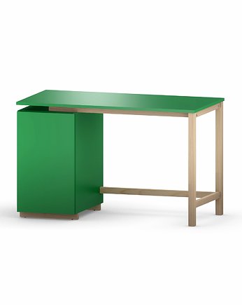 B-DES43 kolorowe biurko z kontenerem 100x50, VERYSIMPL