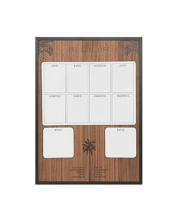 Tablica Ścienna Tablica na Ścianę na Notatki Memoryboard Palm, MIA home