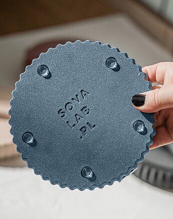 Składany kołowrotek - stojak na włóczkę  Yarn spinner - DEEP GRAY, sovalab