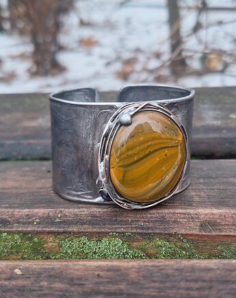 Szklana - bransoletka regulowana, po drugiej stronie lustra