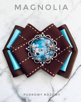 Kolekcja Kwiatowa Kwiat Magnolii  NEW, Pudrowy Różowy