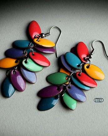 Tęczowe Listki/stal chirurgiczna/, Magda Łysiak