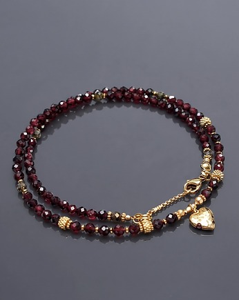 Granaty choker vol. 17 /07.07.25/- Szlachetna kolekcja, KiKa pracownia