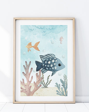 Plakat Bajkowa Kraina Ryby P451, Yoko Design