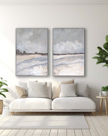 Wielkoformatowy obraz autorski Strukturalny XXL , 120x160 cm, Diana Abstract Art