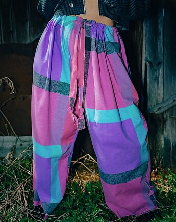 Spodnie Retro Picnic, Rags Queen