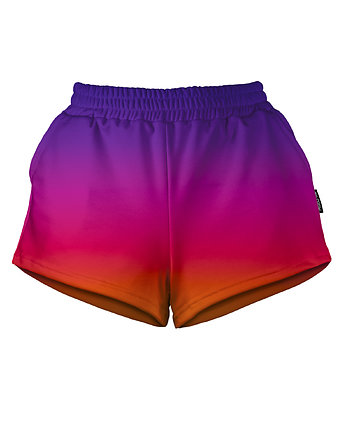 Shorty Spodenki Damskie DR.CROW Ombre Orange, DrCrow