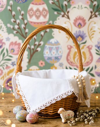 Serwetka do koszyka UNIWERSALNA średni KLASYCZNA, Monart