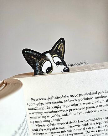Zakładka do ksiązki Corgi Cardigan, Pan Pelican