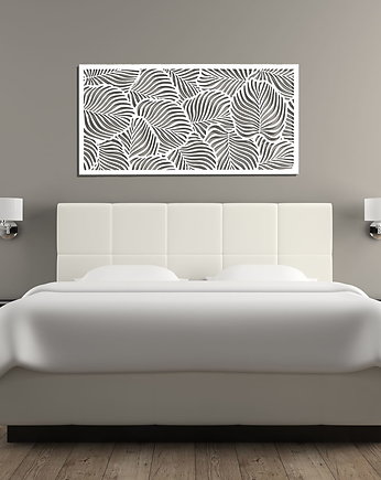 DEKORACYJNY PANEL AŻUROWY, LIŚCIE, DEKORACJA ŚCIENNA  3D, ORNAMENT 60 x 120 c, ORNAMENTI