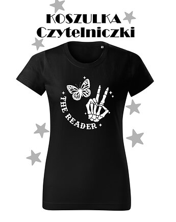 CZYTELNICZKA  Koszulka T-shirt dla miłośniczki książek, OSOBY - Prezent dla 10 latki