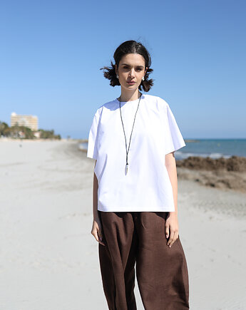 T-shirt One biały, Lucky HandMade