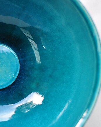 Mała umywalka ceramiczna nablatowa 30 cm  Ocean, TATOceramika