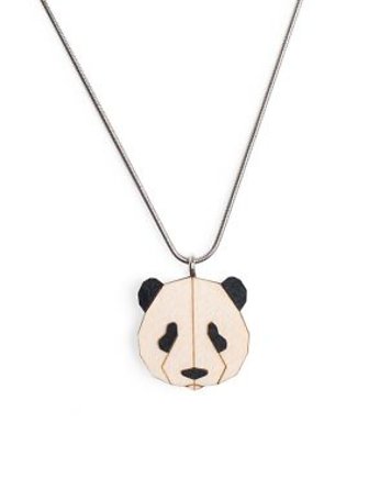 Handmade Panda Pendant, BeWooden Polska