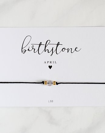 KWIECIEŃ - APRIL Birthstone Bracelet, Le Boho Bleu