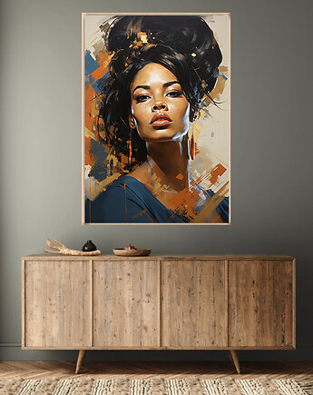 Barwy Afryki - Plakat - Druk - Abstrakcja, Surrealizm, Fotografia, Loft #26, Black Sapphire Art