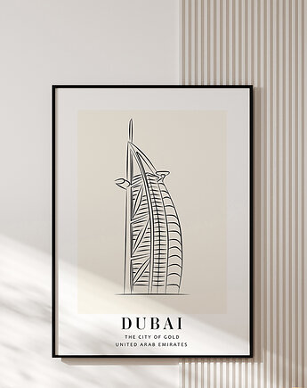 Plakat DUBAI, OSOBY