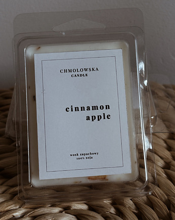 Wosk Sojowy zapachowy do kominka Cinamon Apple, Chmolowska Jewellery