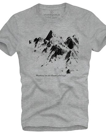 T-shirt męski UNDERWORLD Mountains, UNDERWORLD