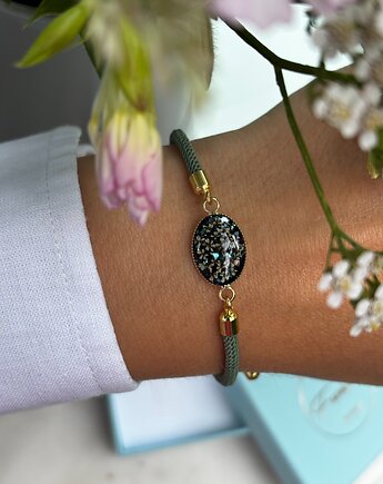 Bransoletka z prawdziwymi kwiatami, wyjątkowy pomysł na prezent, Frant Art Jewellery