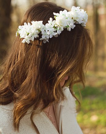 Wianek na głowę komunijny/ślubny , Flovers