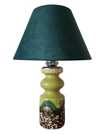 Zielona lampa ceramiczna VEB Haldensleben, Bring Your Colors Lamp