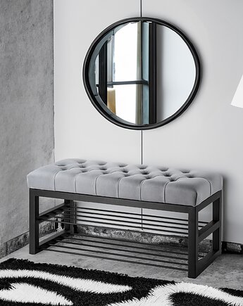 Ławka Pikowana bench4home Przedpokój Pufa LOFT, Bench4Home