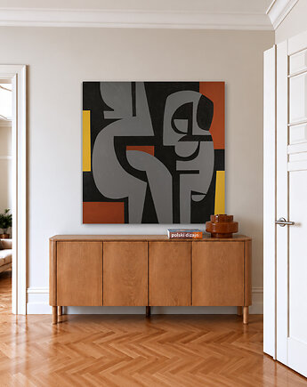 Abstrakcja - Yiannis Moralis - obraz na płótnie lub plakat, Dekoracje PATKA Patrycja Kita