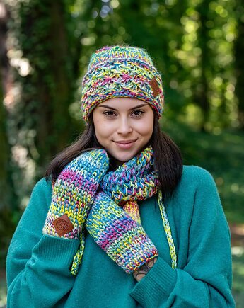 Rękawiczki MERINO 100% Cukierki, Brain Inside