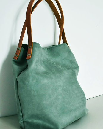 Torba tote XXL - zieleń, PRACOWNIA 166