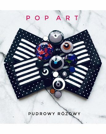 Brosza  w stylu Pop Art z kołami  NEW 1 szt, Pudrowy Różowy
