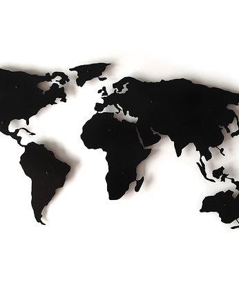 Rewelacyjna MAPA świata - sylwetka, OKAZJE - Prezent na Parapetówkę